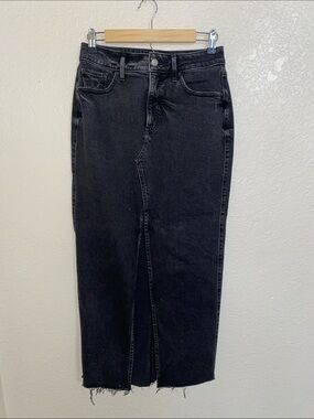 Express Black Straight Leg Jeans